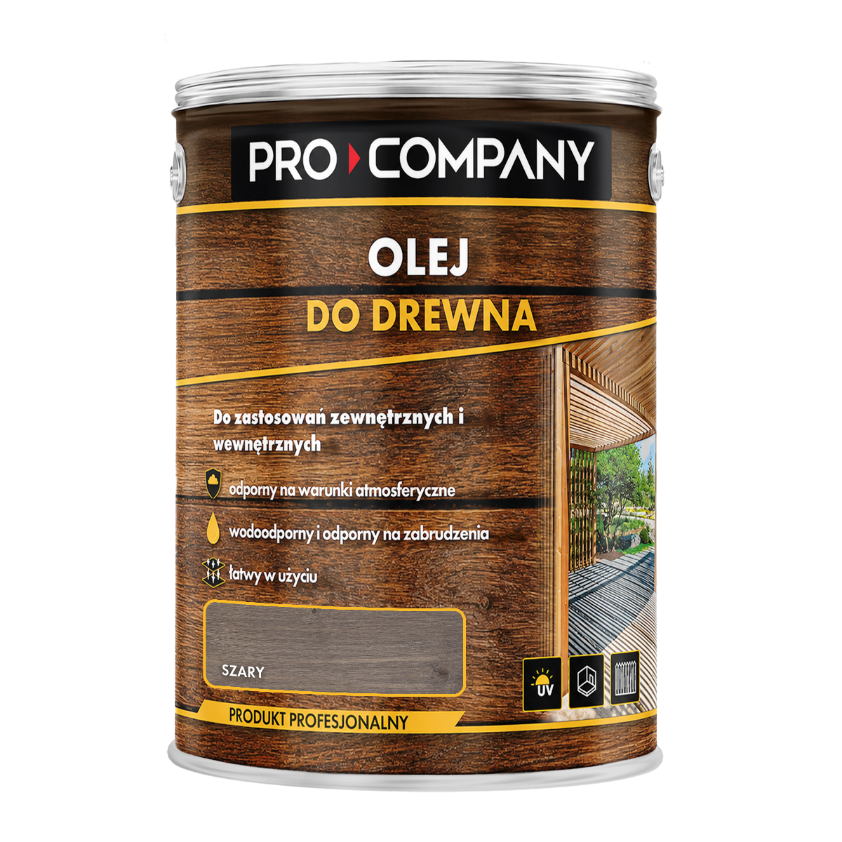 Pro Company Olej do drewna szary