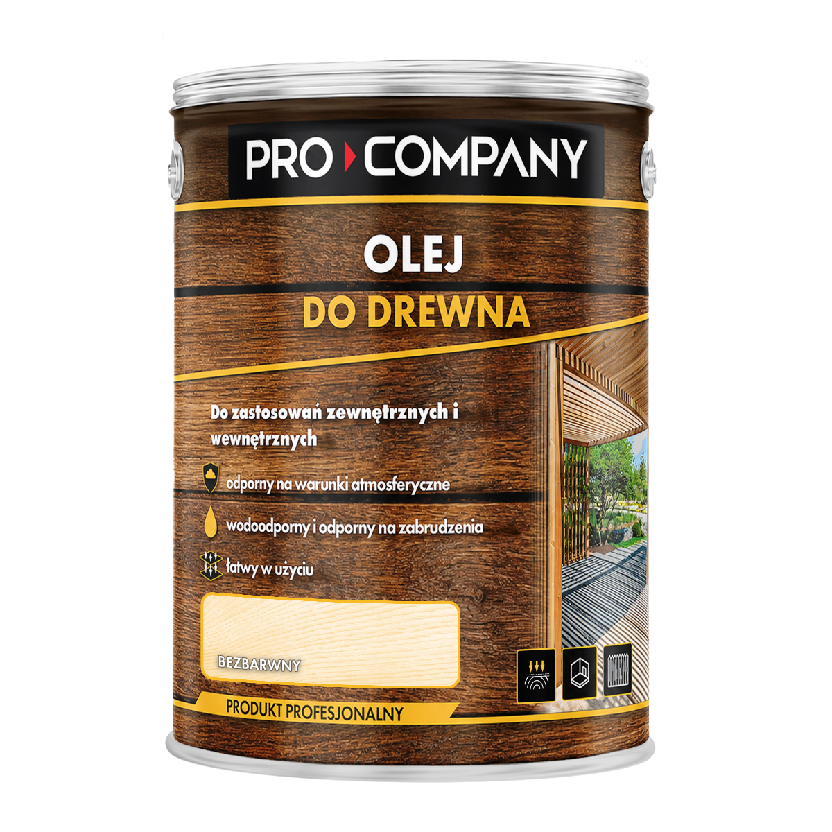 Pro Company Olej do drewna bezbarwny