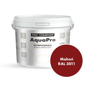 AQUA PRO Emalia Akrylowa Mahoń RAL 3011