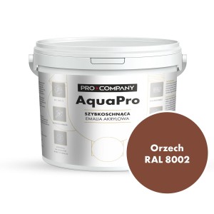 AQUA PRO Emalia Akrylowa Orzech