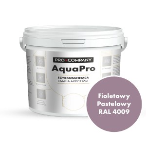AQUA PRO Emalia Akrylowa Fioletowy Pastelowy RAL 4009